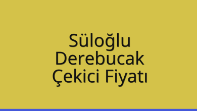 Süloğlu Çekici Fiyatı – Derebucak Oto Kurtarıcı Ücreti