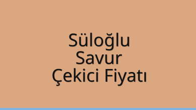 Süloğlu Çekici Fiyatı – Savur Oto Kurtarıcı Ücreti