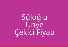 Süloğlu Çekici Fiyatı – Ünye Oto Kurtarıcı Ücreti