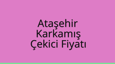 Ataşehir Çekici Fiyatı – Karkamış Oto Kurtarıcı Ücreti