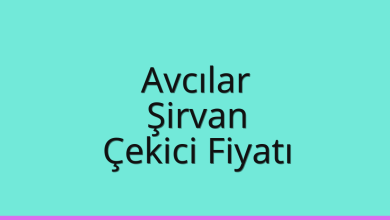 Avcılar Çekici Fiyatı – Şirvan Oto Kurtarıcı Ücreti