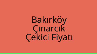 Bakırköy Çekici Fiyatı – Çınarcık Oto Kurtarıcı Ücreti