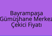 Bayrampaşa Çekici Fiyatı – Gümüşhane Merkez Oto Kurtarıcı Ücreti
