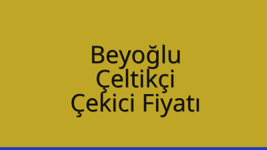 Beyoğlu Çekici Fiyatı – Çeltikçi Oto Kurtarıcı Ücreti