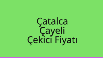 Çatalca Çekici Fiyatı – Çayeli Oto Kurtarıcı Ücreti