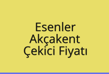Esenler Çekici Fiyatı – Akçakent Oto Kurtarıcı Ücreti