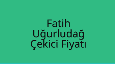 Fatih Çekici Fiyatı – Uğurludağ Oto Kurtarıcı Ücreti