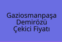 Gaziosmanpaşa Çekici Fiyatı – Demirözü Oto Kurtarıcı Ücreti