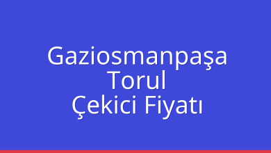 Gaziosmanpaşa Çekici Fiyatı – Torul Oto Kurtarıcı Ücreti