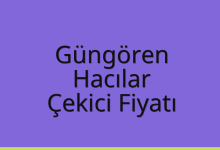 Güngören Çekici Fiyatı – Hacılar Oto Kurtarıcı Ücreti