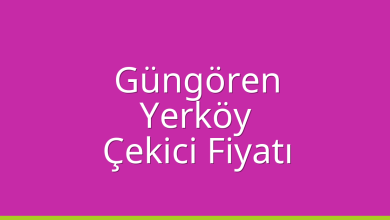 Güngören Çekici Fiyatı – Yerköy Oto Kurtarıcı Ücreti