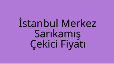 İstanbul Merkez Çekici Fiyatı – Sarıkamış Oto Kurtarıcı Ücreti