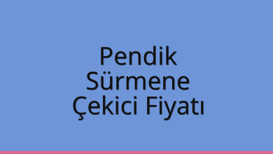 Pendik Çekici Fiyatı – Sürmene Oto Kurtarıcı Ücreti