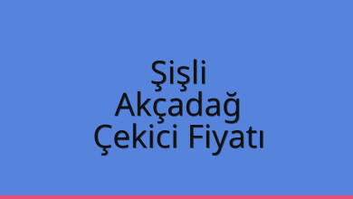 Şişli Çekici Fiyatı – Akçadağ Oto Kurtarıcı Ücreti