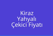 Kiraz Çekici Fiyatı – Yahyalı Oto Kurtarıcı Ücreti