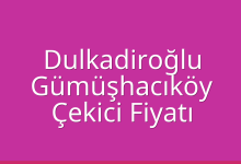Dulkadiroğlu Çekici Fiyatı – Gümüşhacıköy Oto Kurtarıcı Ücreti