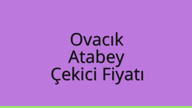 Ovacık Çekici Fiyatı – Atabey Oto Kurtarıcı Ücreti