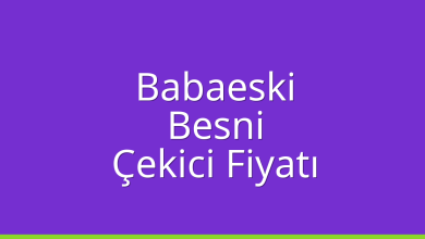 Babaeski Çekici Fiyatı – Besni Oto Kurtarıcı Ücreti