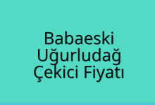 Babaeski Çekici Fiyatı – Uğurludağ Oto Kurtarıcı Ücreti