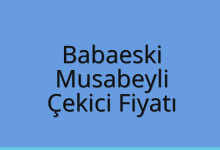 Babaeski Çekici Fiyatı – Musabeyli Oto Kurtarıcı Ücreti