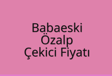 Babaeski Çekici Fiyatı – Özalp Oto Kurtarıcı Ücreti