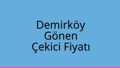 Demirköy Çekici Fiyatı – Gönen Oto Kurtarıcı Ücreti