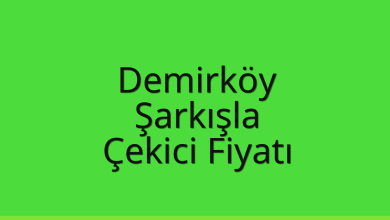 Demirköy Çekici Fiyatı – Şarkışla Oto Kurtarıcı Ücreti