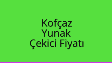 Kofçaz Çekici Fiyatı – Yunak Oto Kurtarıcı Ücreti