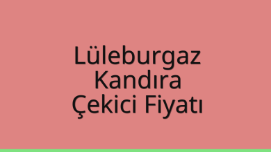 Lüleburgaz Çekici Fiyatı – Kandıra Oto Kurtarıcı Ücreti