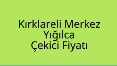 Kırklareli Merkez Çekici Fiyatı – Yığılca Oto Kurtarıcı Ücreti
