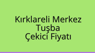 Kırklareli Merkez Çekici Fiyatı – Tuşba Oto Kurtarıcı Ücreti