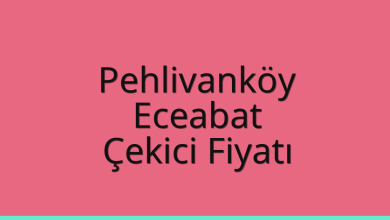 Pehlivanköy Çekici Fiyatı – Eceabat Oto Kurtarıcı Ücreti