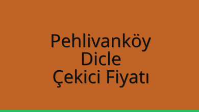 Pehlivanköy Çekici Fiyatı – Dicle Oto Kurtarıcı Ücreti