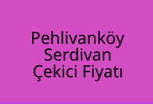 Pehlivanköy Çekici Fiyatı – Serdivan Oto Kurtarıcı Ücreti