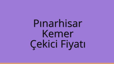 Pınarhisar Çekici Fiyatı – Kemer Oto Kurtarıcı Ücreti