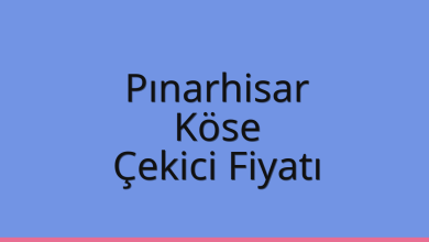 Pınarhisar Çekici Fiyatı – Köse Oto Kurtarıcı Ücreti