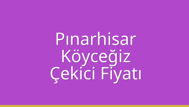 Pınarhisar Çekici Fiyatı – Köyceğiz Oto Kurtarıcı Ücreti