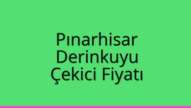 Pınarhisar Çekici Fiyatı – Derinkuyu Oto Kurtarıcı Ücreti