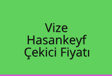 Vize Çekici Fiyatı – Hasankeyf Oto Kurtarıcı Ücreti