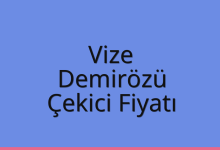 Vize Çekici Fiyatı – Demirözü Oto Kurtarıcı Ücreti