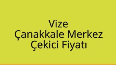 Vize Çekici Fiyatı – Çanakkale Merkez Oto Kurtarıcı Ücreti