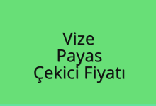 Vize Çekici Fiyatı – Payas Oto Kurtarıcı Ücreti