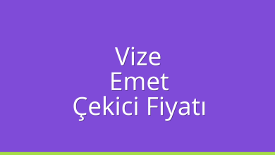 Vize Çekici Fiyatı – Emet Oto Kurtarıcı Ücreti
