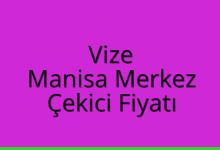 Vize Çekici Fiyatı – Manisa Merkez Oto Kurtarıcı Ücreti