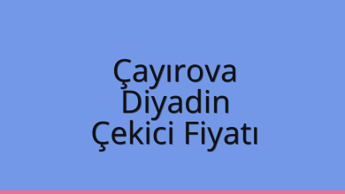 Çayırova Çekici Fiyatı – Diyadin Oto Kurtarıcı Ücreti