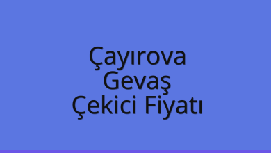 Çayırova Çekici Fiyatı – Gevaş Oto Kurtarıcı Ücreti