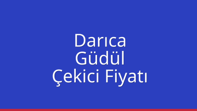 Darıca Çekici Fiyatı – Güdül Oto Kurtarıcı Ücreti