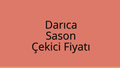Darıca Çekici Fiyatı – Sason Oto Kurtarıcı Ücreti