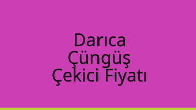 Darıca Çekici Fiyatı – Çüngüş Oto Kurtarıcı Ücreti