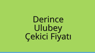 Derince Çekici Fiyatı – Ulubey Oto Kurtarıcı Ücreti